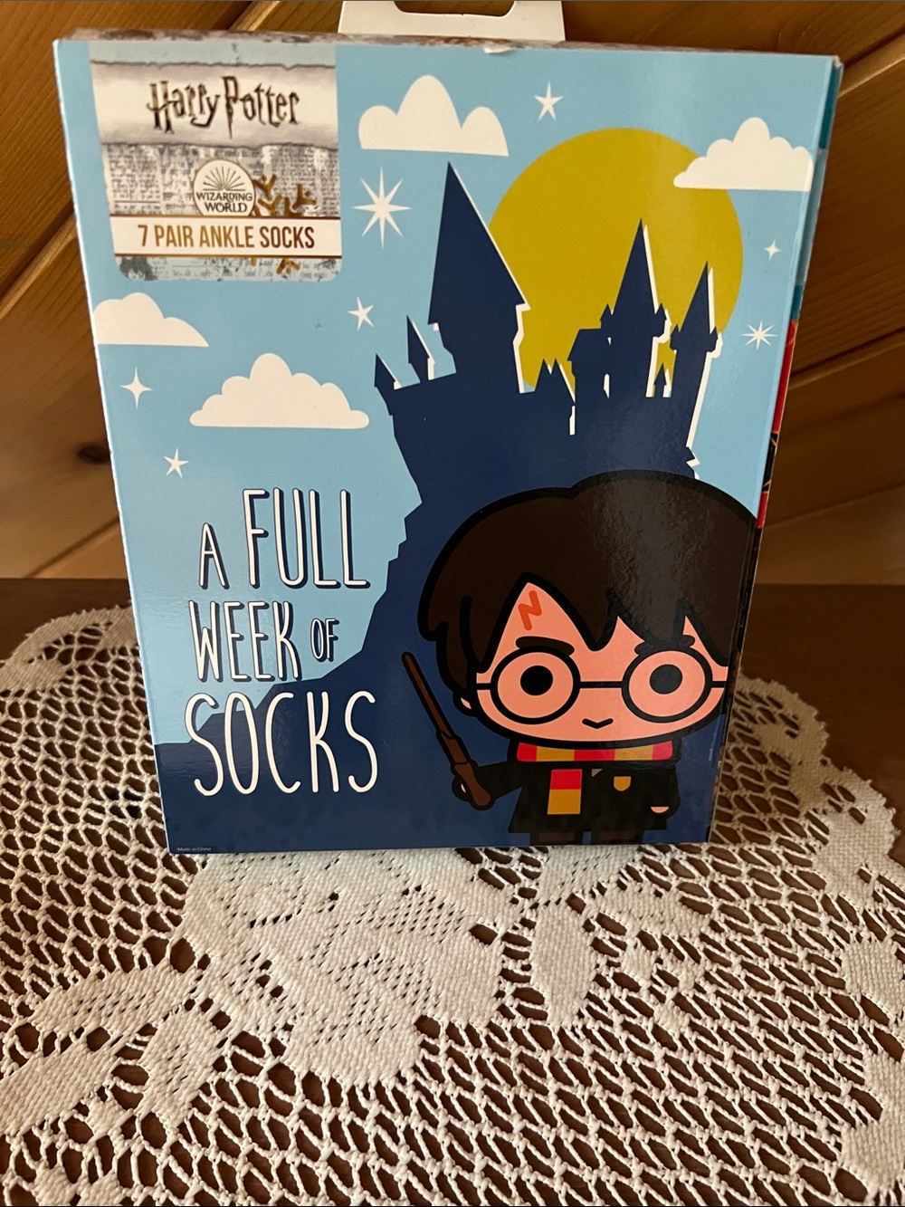 Warner Bros. Harry Potter Kids Ankle Socks Set - Blue, Black and Yellow